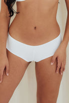 Cheeky Hipster Panties Underwear, white front 