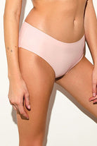 Seamless Hipster Panties Underwear Lingerie Pink Side