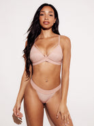 Honeycomb Mesh Triangle Bralette wireless best bralettes small bus bras nude full body